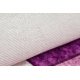 BAMBINO 2285 mycí kobereček poskok, čísla pro děti protiskluz - růžový