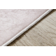 BAMBINO 2285 tapijt wasbaar hinkelen, getallen voor kinderen antislip - roze