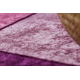 BAMBINO 2285 mycí kobereček poskok, čísla pro děti protiskluz - růžový