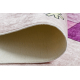 BAMBINO 2285 mosható szőnyeg komló, számok gyerekeknek csúszásgátló - rózsaszín