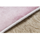 BAMBINO 2185 mosható szőnyeg Balerina, cica gyerekeknek csúszásgátló - rózsaszín