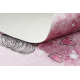 BAMBINO 2185 umývací koberec Balerína, mačička pre deti protišmykový - ružová