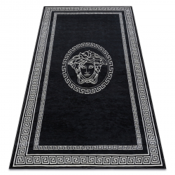 Wool Carpet SOHO 477.27.LA300 OSTA - Rhombus, frame geometric natural terracotta / beige