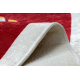 ANDRE 2309 covor lavabil emblema Poloniei anti-alunecare - alb / roșu