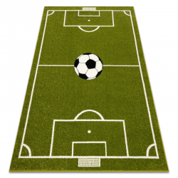 Alfombra de pasillo con refuerzo de goma LOTUS KITCHEN 40580 Platos, para la cocina gris / amarillo lavable 