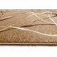 Alfombra de pasillo KARMEL FRYZ - CHOCO marrón claro 80 cm