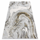 Teppich LIRA E1686 Abstrakt, Strukturell, Modern, Glamour - grau / gold