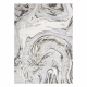Matta LIRA E1686 Abstrakt, strukturell, modern, glamor - grå / guld