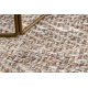 ANDRE 1577 washing carpet Chevron, herringbone anti-slip - beige