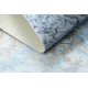 ANDRE 2248 umývací koberec Mramor, protišmykový - modrý