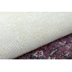 ANDRE 2288 washing carpet Oriental vintage anti-slip - claret / grey