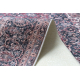 ANDRE 2288 tapijt wasbaar oosters vintage antislip - bordeauxrood / grijs 