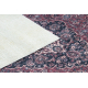 ANDRE 2288 tapijt wasbaar oosters vintage antislip - bordeauxrood / grijs 