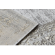 Teppich LIRA E1468 Rosette, Strukturell, Modern, Glamour - grau / gold