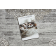 Tapijt LIRA E1468 Rozet, structureel, modern, glamour - grijs / goud
