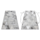 Tappeto LIRA E1627 Triangoli geometrico, strutturato, moderno, glamour - grigio