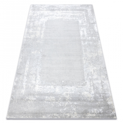 Carpet LIRA G6699 Frame, structural, modern, glamour - grey
