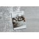Carpet LIRA G6699 Frame, structural, modern, glamour - grey