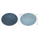 Alfombra de pasillo KESHAN 7683/53544 Marco, oriental azul / beige