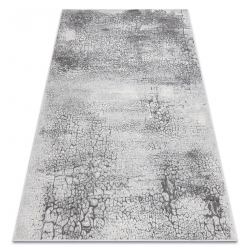 FLUX 461.2.AE500 Wollteppich OSTA - Abstraktion, Strukturell, Loft creme / blau