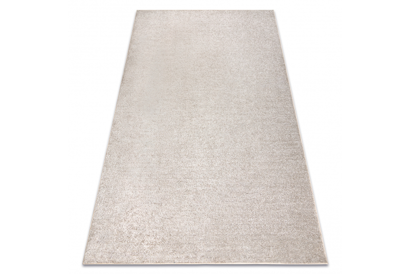 Teppich Teppichboden SANTA FE beige 33 eben, glatt, einfarbig - Farbe : beige, Größe : 300x350 cm