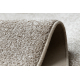 Carpet wall-to-wall SANTA FE beige 33 plain, flat, one colour