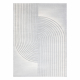 Koberec LIRA HE525 geometrický, strukturální, moderní, glamour - šedá