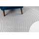 Carpet LIRA HE525 geometric, structural, modern, glamour - grey