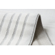 Carpet LIRA HE525 geometric, structural, modern, glamour - grey