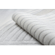 Carpet LIRA HE525 geometric, structural, modern, glamour - grey