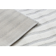 Carpet LIRA HE525 geometric, structural, modern, glamour - grey
