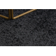 Covor - Mocheta SANTA FE negru 98 simplu, culoare, solidă