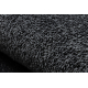 TAPIJT - Vloerbekleding SANTA FE zwart 98, glad , uniform, enkele kleur