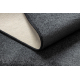 Paklājs - Paklāju segumi SANTA FE melns 98 gluda, viendabīga, vienkrāsains