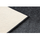 Carpet wall-to-wall SANTA FE black 98 plain, flat, one colour