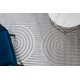 Teppe LIRA E2557 geometriske, strukturert, moderne, glamorøst - grått
