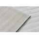 Ковер LIRA E2557 геометрический, структурный, современный, гламур- серый