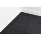 Fitted carpet SANTA FE black 98 plain, flat, one colour