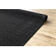 Wykładzina dywanowa SANTA FE czarny 98 gładki, jednolity, jednokolorowy