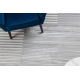 Kilimas LIRA E2681 Juostelės, struktūrinis, modernus, glamūrinis - pilkas