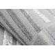 Teppich LIRA E2681 Streifen, Strukturell, Modern, Glamour - grau