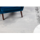 Carpet LIRA E1473 Frame, greek vintage structural, modern, glamour - grey
