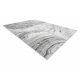 Tæppe LIRA HE527 Natur, strukturelt, moderne, glamour - grå