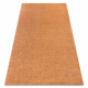 Fitted carpet SANTA FE gold 42 plain, flat, one colour