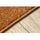 Fitted carpet SANTA FE gold 42 plain, flat, one colour