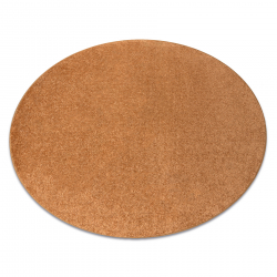 SANTA FE szőnyeg kör arany 80 egyszerű, egyszínű