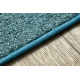 Carpet wall-to-wall SANTA FE green 24 plain, flat, one colour