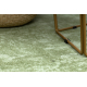 Teppich rund SOLID grün 20 Beton