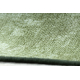 Χαλί, στρογγυλό SOLID πράσινο 20 CONCRETE