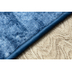 Carpet wall-to-wall SOLID blue 70 CONCRETE